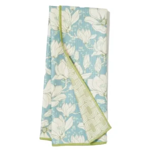Once Again Home Dreamy Magnolia Anywhere Reversible Towel - Mist