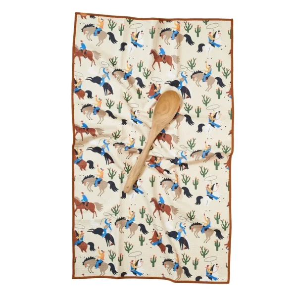 Once Again Home Rodeo Anywhere Reversible Towel