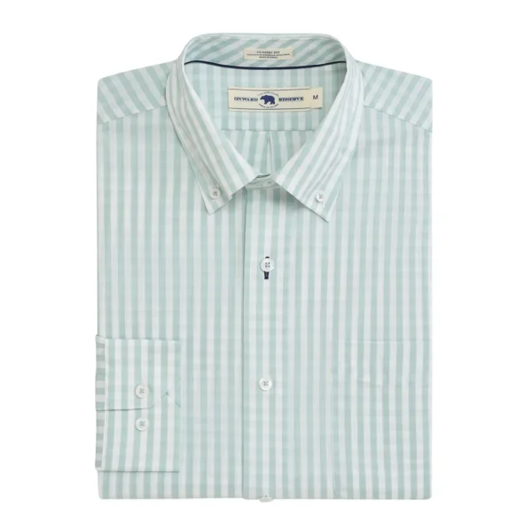 Onward Reserve Butler Classic Fit Quad Shirt - Surf