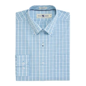 Onward Reserve Tupelo Classic Fit Quad Shirt - Riviera