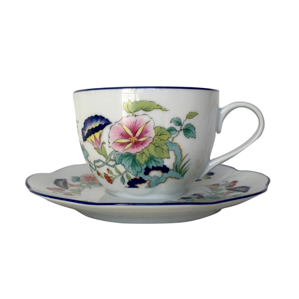Royal Limoges Paradis Bleu Tea Saucer
