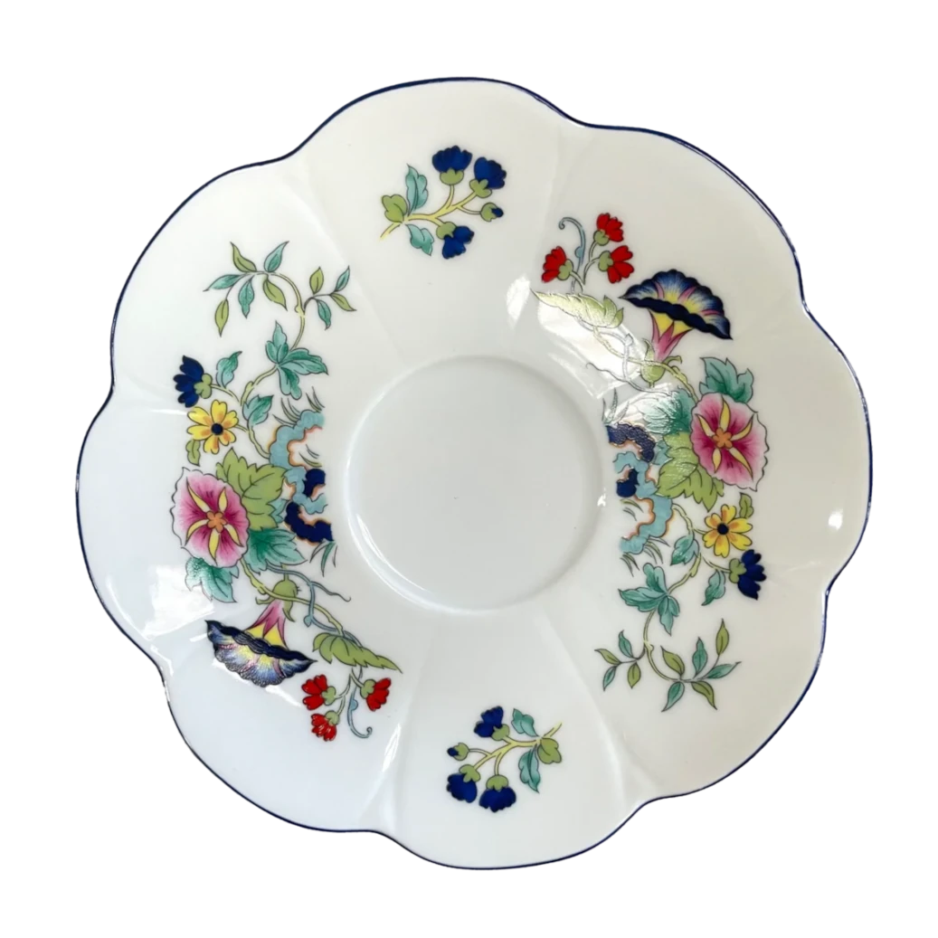 Royal Limoges Paradis Bleu Tea Saucer