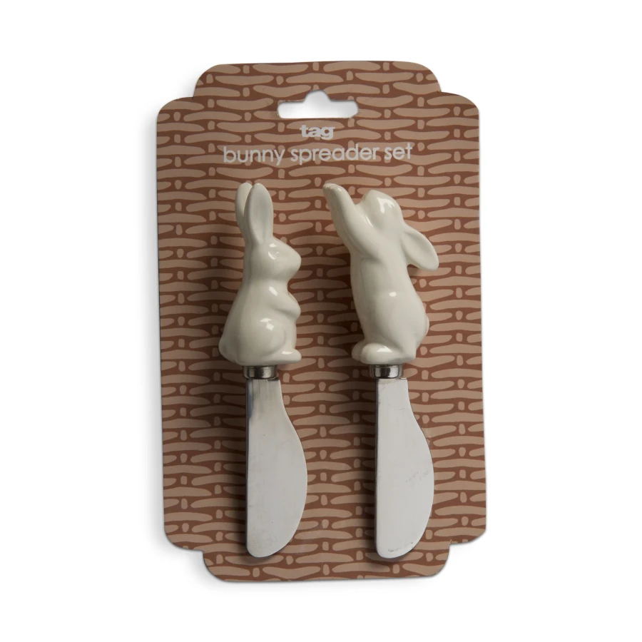 Bunny Spreader Set of 2