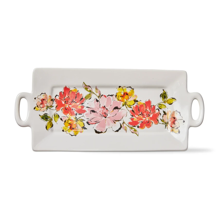 In Bloom Rectangular Platter