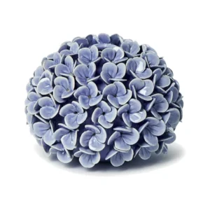 Two's Company Hydrangea Flower Bud Vase / Taper Candle Holder