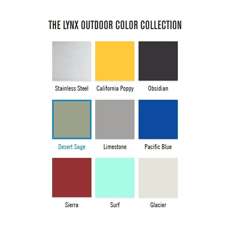 Lynx X John Michael 18" Three Drawer Cabinet