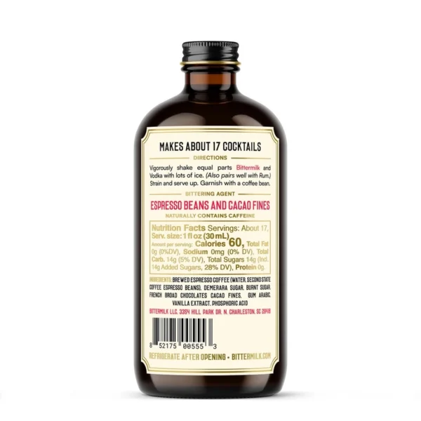 Bittermilk Espresso Martini Cocktail Mixer