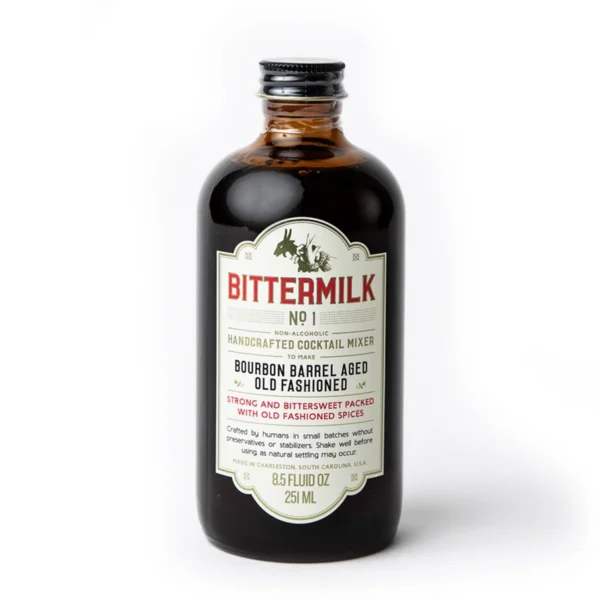 Bittermilk No.1 - Bourbon Barrel Aged Old Fashioned Cocktail Mixer