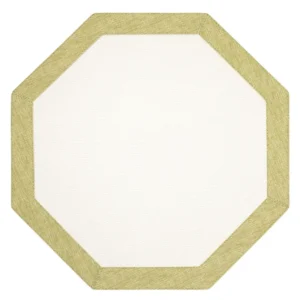 Bodrum Bordino Reversible Vinyl Placemat, White Fern