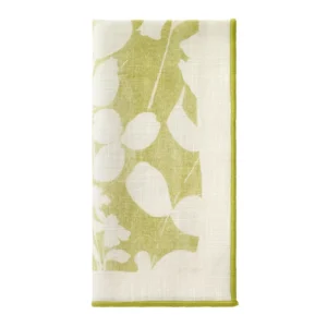 Bodrum Fleur de Lin Floral Napkin - Green