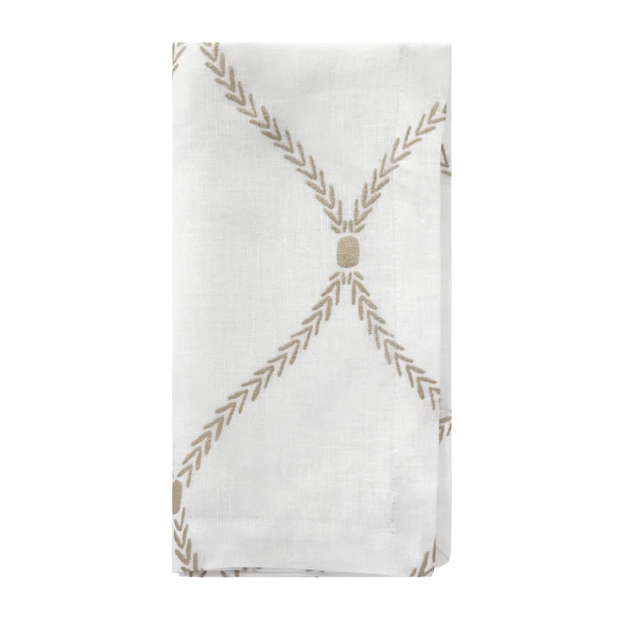 Bodrum Regent Metallic Napkin - Silver