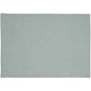 C&F Home - Hemstitch Solid Sea Glass Everyday Placemat