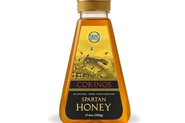 Cokinos Spartan Honey – 17.6 oz Squeeze Bottle