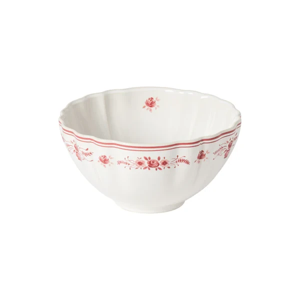 Costa Nova Soup/Cereal Bowl Vila - White/Red