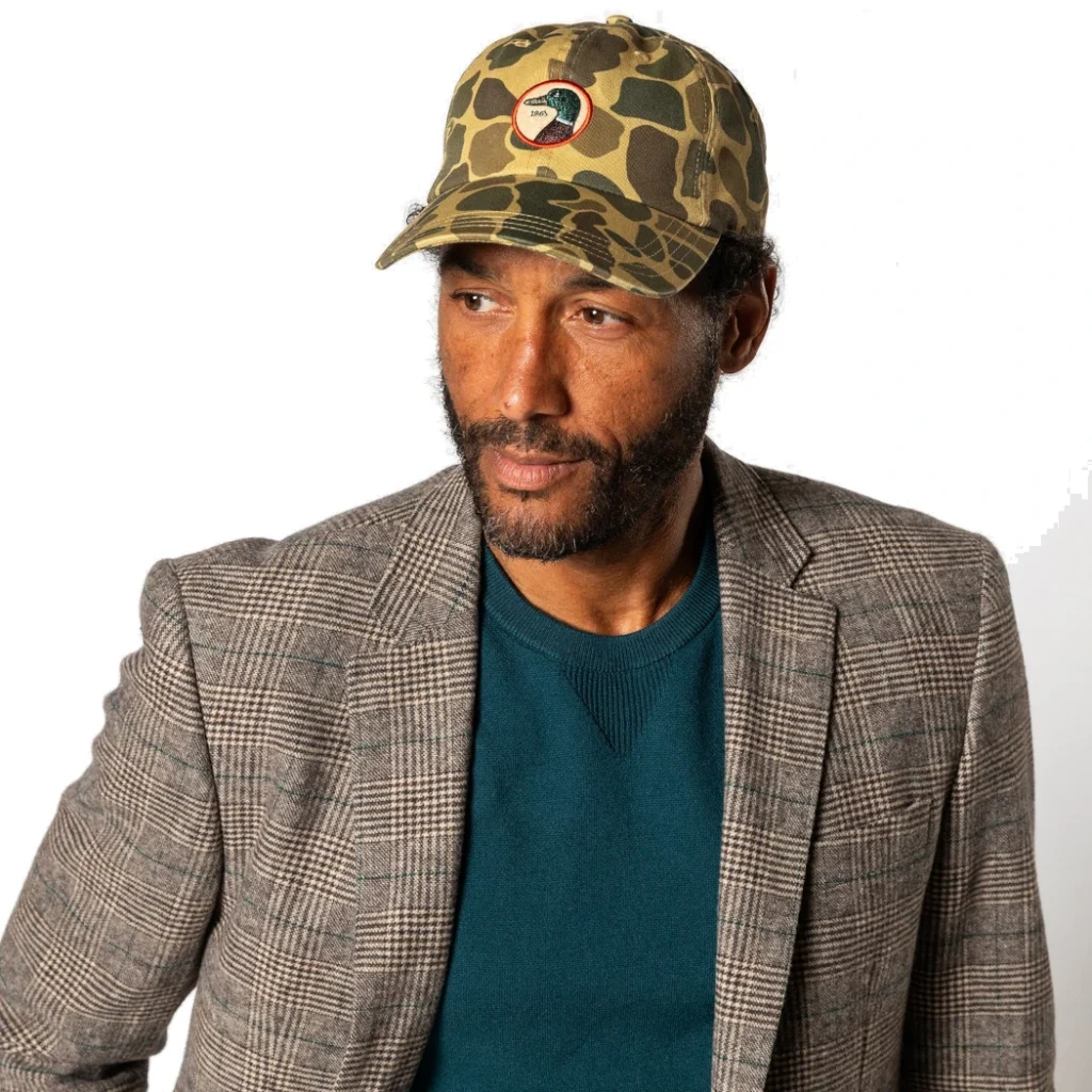 Duckhead Circle Patch Twill Hat - Camo