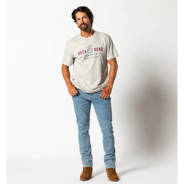 Duckhead Denim Co. T-Shirt - Varsity Grey