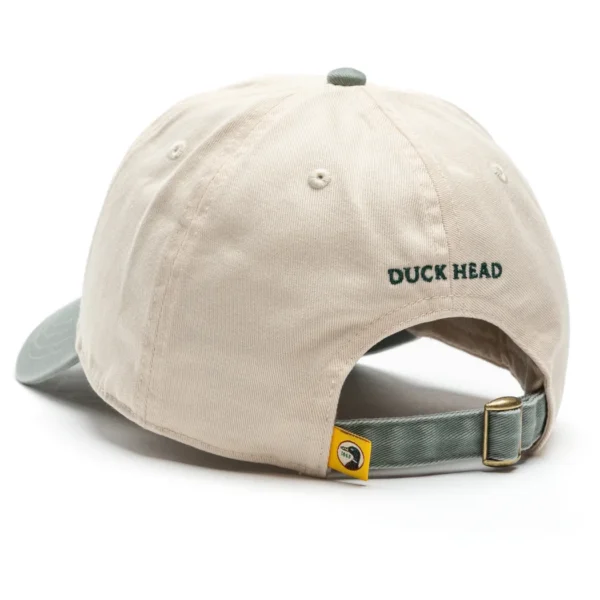 Duckhead Circle Patch Twill Hat - Cream
