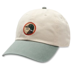 Duckhead Circle Patch Twill Hat - Cream
