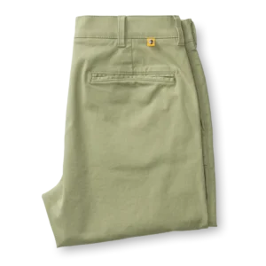 Duckhead Classic Fit Gold School Chino - Tea Leaf
