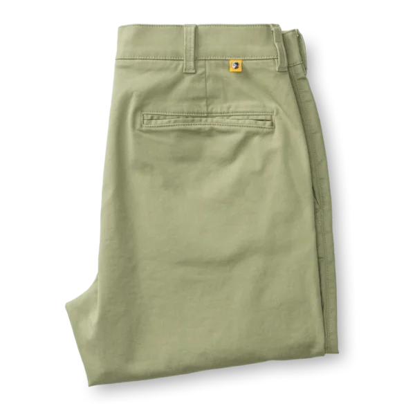 Duckhead Classic Fit Gold School Chino - Tea Leaf