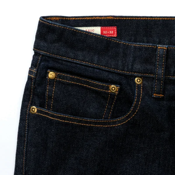 Duckhead Classic Straight Fit Denim - Rinse Wash