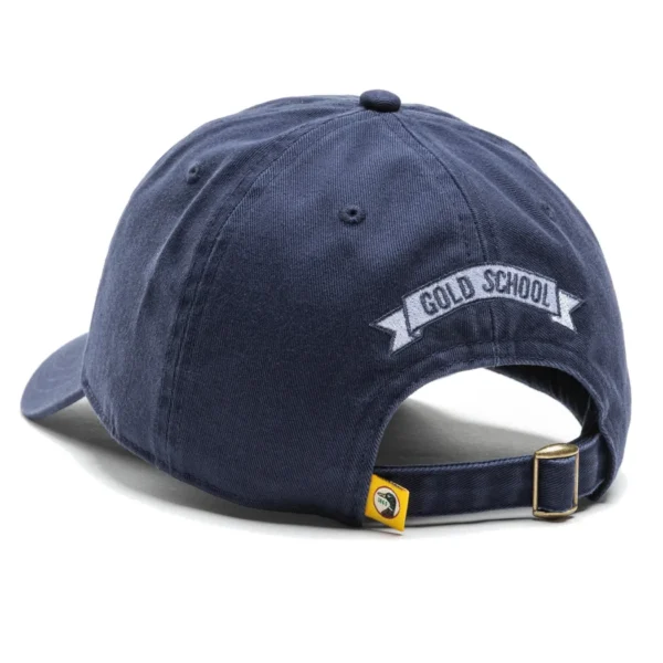 Duckhead Gold School Twill Hat - Navy