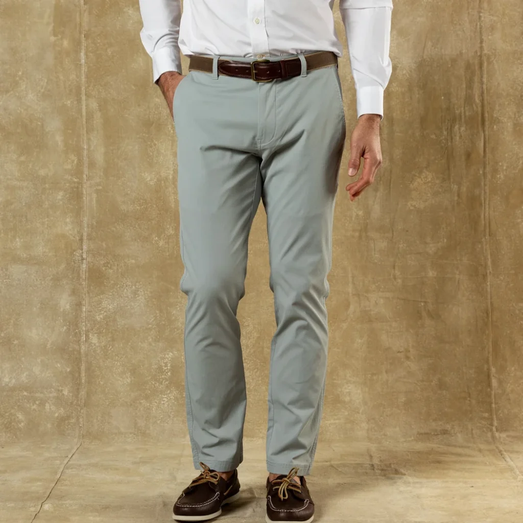 Duckhead Harbor Performance Chino Pant - Quarry Grey