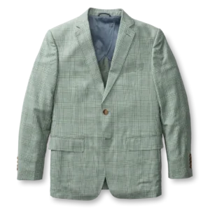 Duckhead Langdon Plaid Sport Coat - Hunter Green
