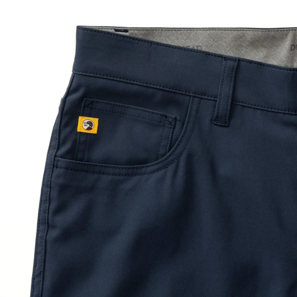 Duckhead Long Drive Performance Five-Pocket Pant - Navy