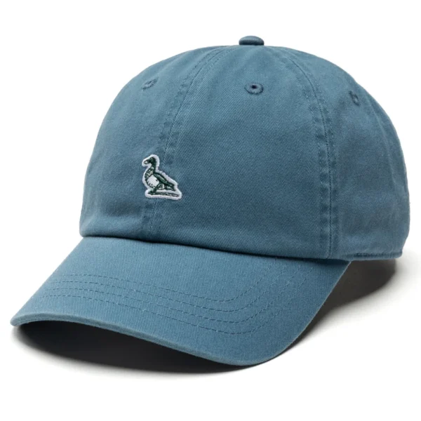 Duckhead Embroidered Mallard Cotton Twill Hat - Blue Horizon