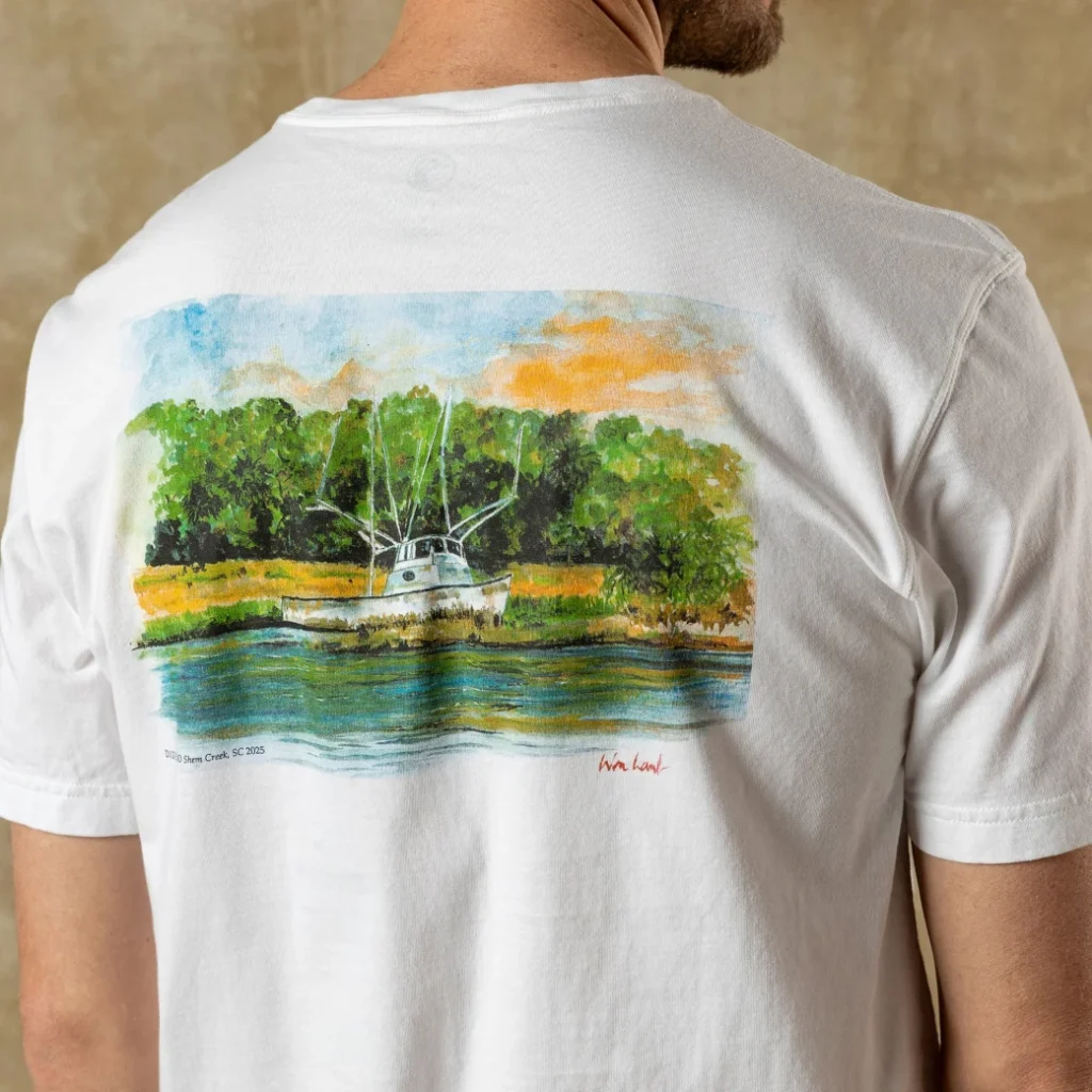 Duckhead Shem Creek T-Shirt - White