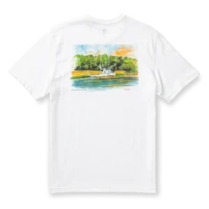 Duckhead Shem Creek T-Shirt - White