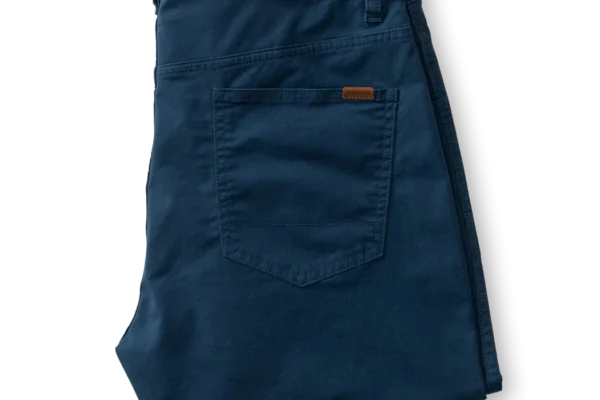 Duckhead Classic Fit Shoreline Five-Pocket Pant - Lure Blue