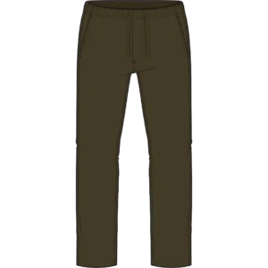 Faherty Linen Drawstring Pants - Dark Palm