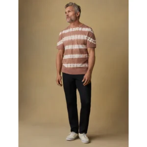 Faherty Sunwashed Regenerative Tee - Red Ravine Tie Dye