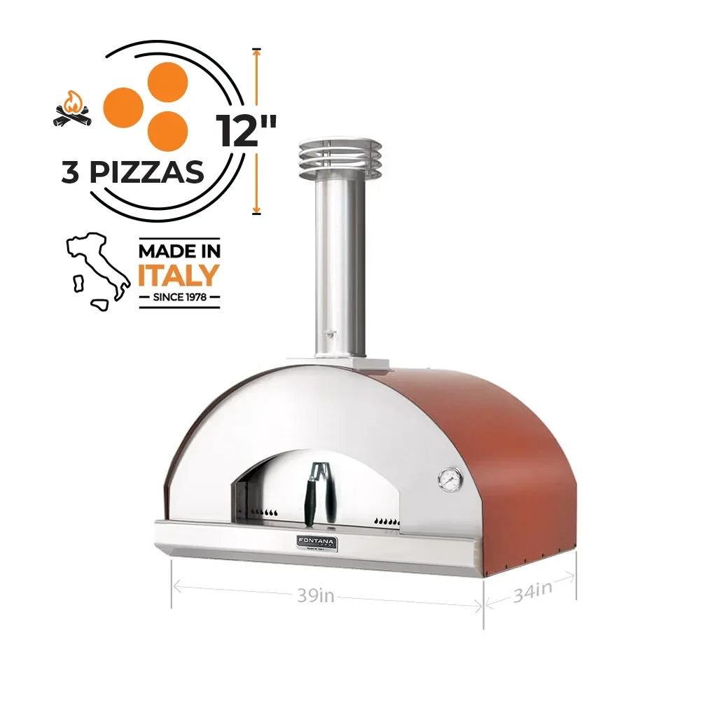 Fontana Mangiafuoco Wood-Fired Oven, Countertop