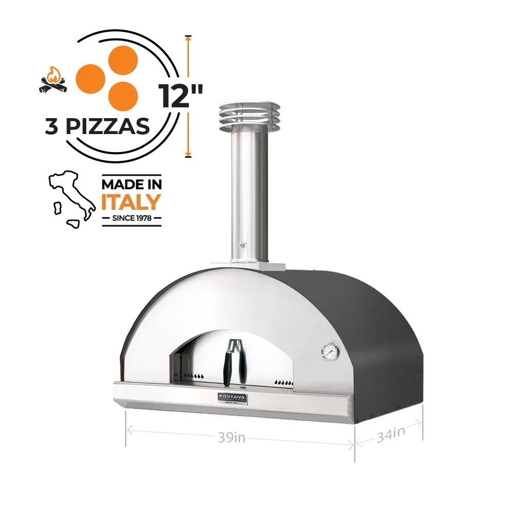 Fontana Mangiafuoco Wood-Fired Oven, Countertop