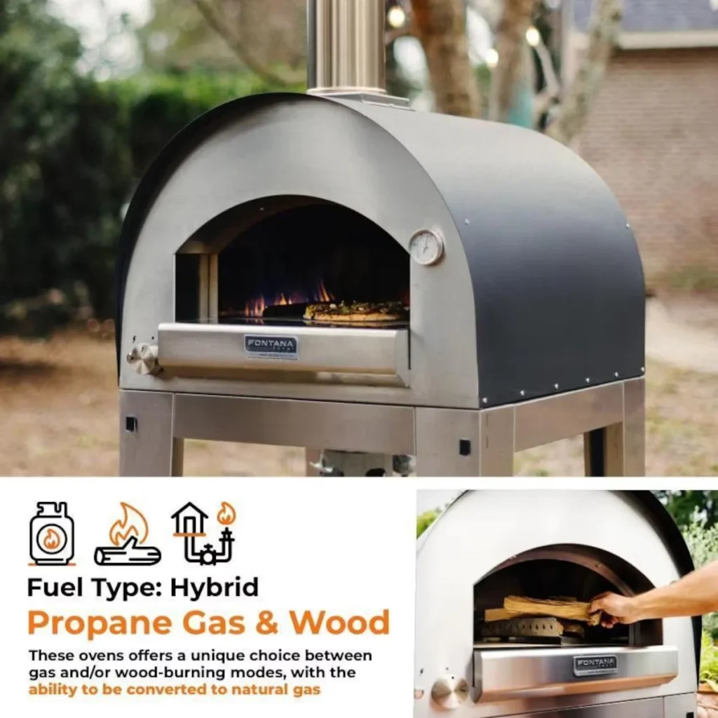 Fontana Margherita Napoli Hybrid Countertop Pizza Oven
