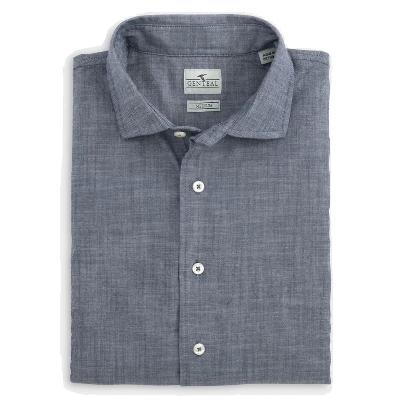 GenTeal Baxter Chambray Sport Shirt - Cornflower GenTeal Baxter Chambray Sport Shirt - Cornflower