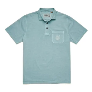Howler Bros Pilgrimage Polo - Riviera Blue