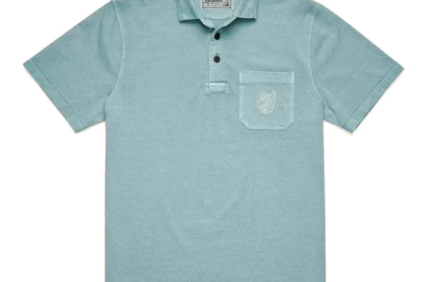 Howler Bros Pilgrimage Polo - Riviera Blue