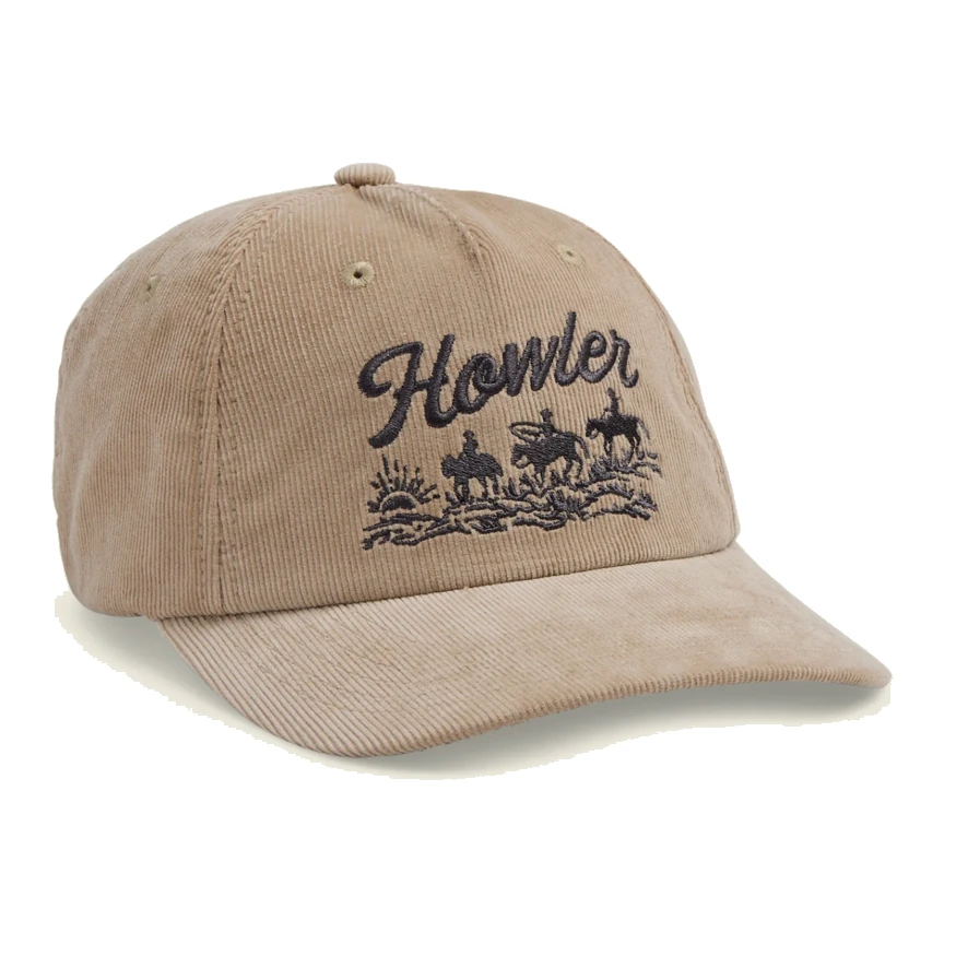 Howler Bros Posse Standard Hat - Khaki Corduroy