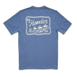 Howler Bros Posse T-Shirt - Blue Horizon