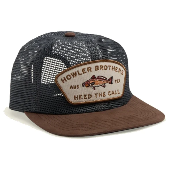 Howler Bros Redfish Feedstore Snapback - Brown/Grey