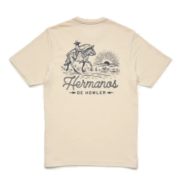 Howler Bros Sunset Rider T-Shirt - Natural