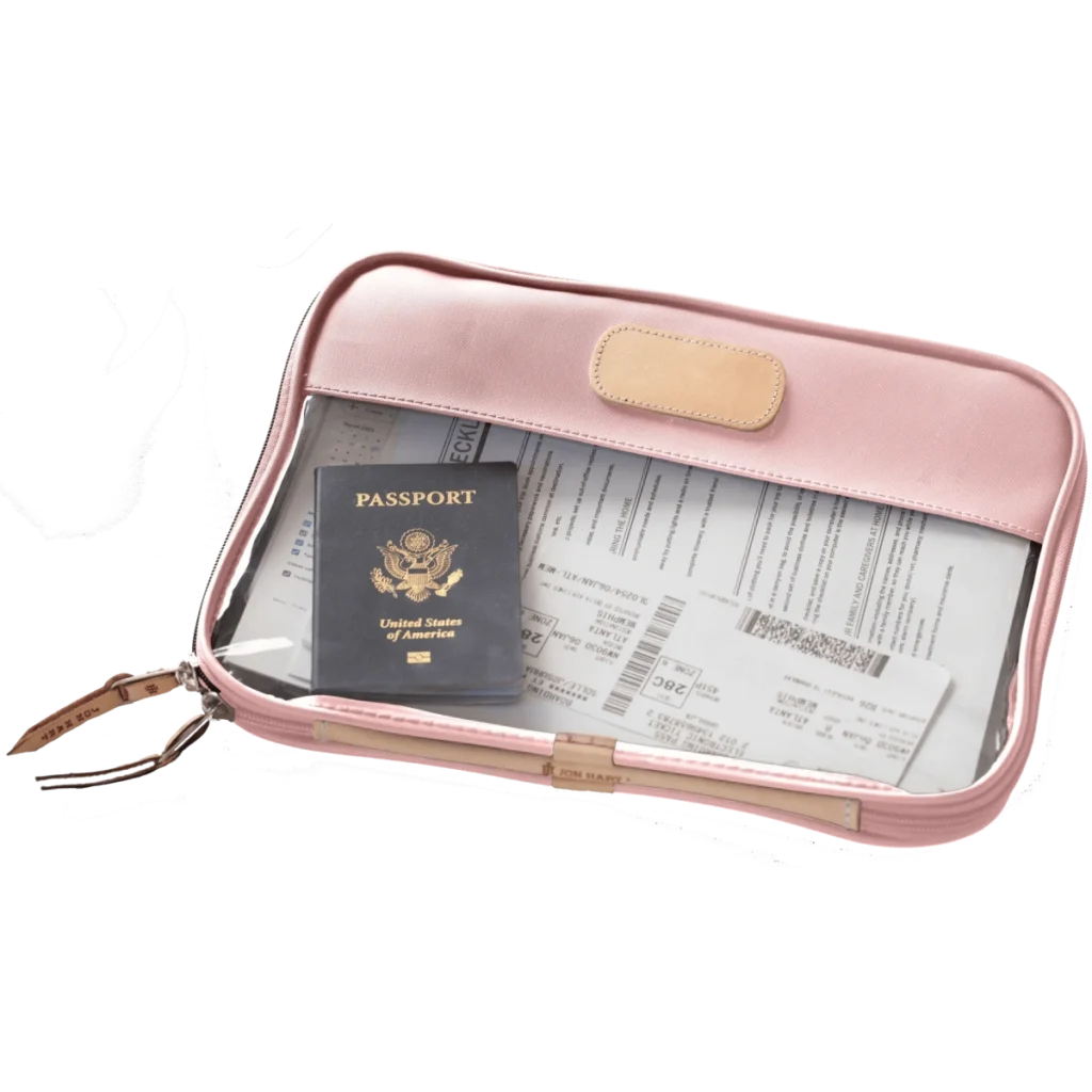 Jon Hart Clear Folio - Rose
