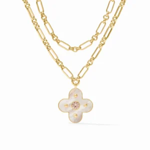 Julie Vos Colette Statement Necklace - Champagne