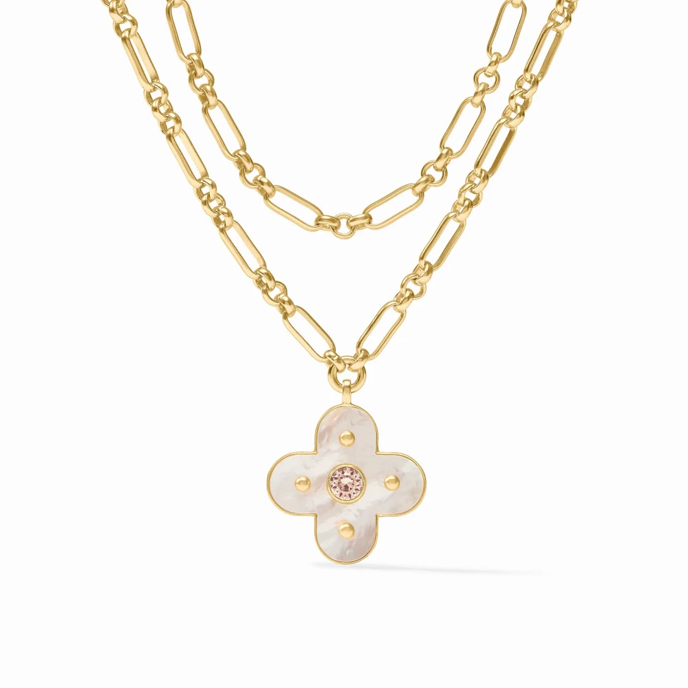 Julie Vos Colette Statement Necklace - Champagne