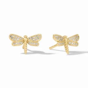 Julie Vos Dragonfly Pavé Stud