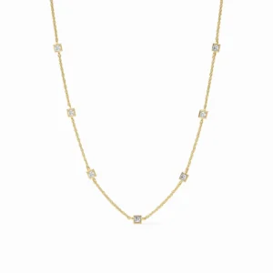 Julie Vos Jolie Delicate Station Necklace